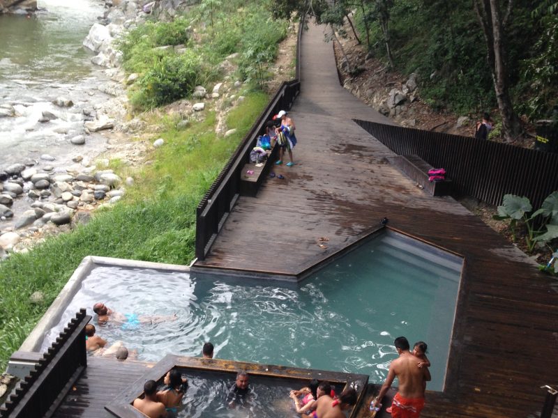 Parque de termas naturales Aguas Calientes, SAJOMA