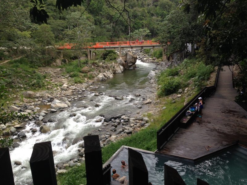 Parque de termas naturales Aguas Calientes, SAJOMA